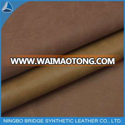 2014 new design polishing the glue pu shoes upper abrasion resistant leather